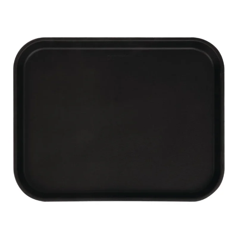 Achetez Aujourd’hui Plateau rectangulaire antidérapant en fibre de verre Camtread Cambro noir 45,7 cm