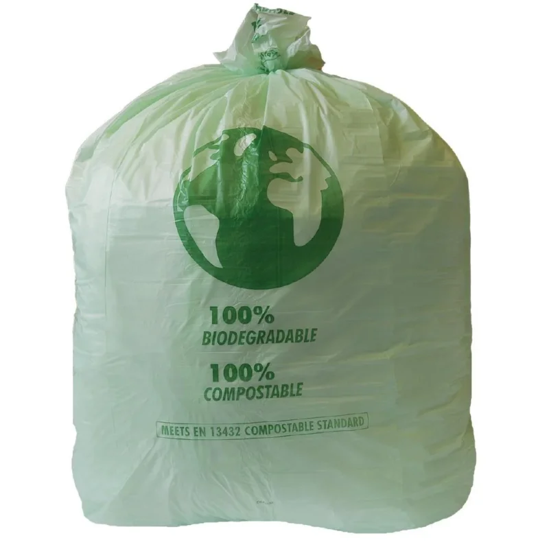 Promotion Grands sacs poubelle compostables Jantex 90L (Lot de 20)