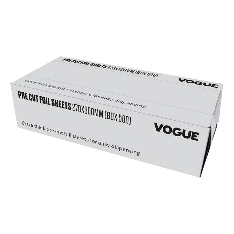 Feuilles d'aluminium Vogue 270x300mm (lot de 500) Affaire À Saisir