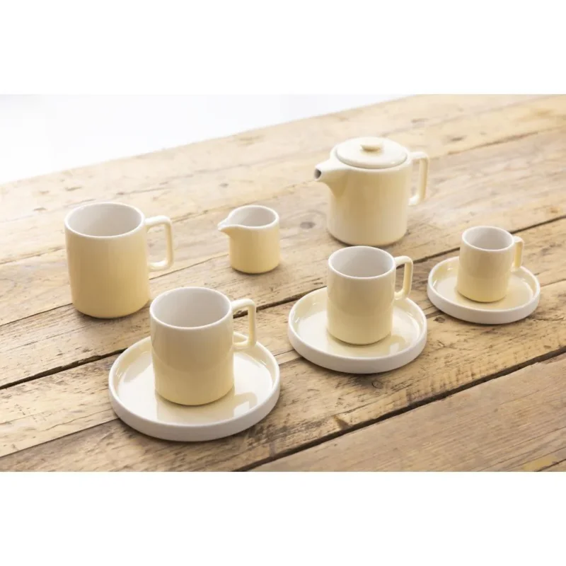 Tasses Olympia Fondant jaunes 170ml (lot de 6) Réduction