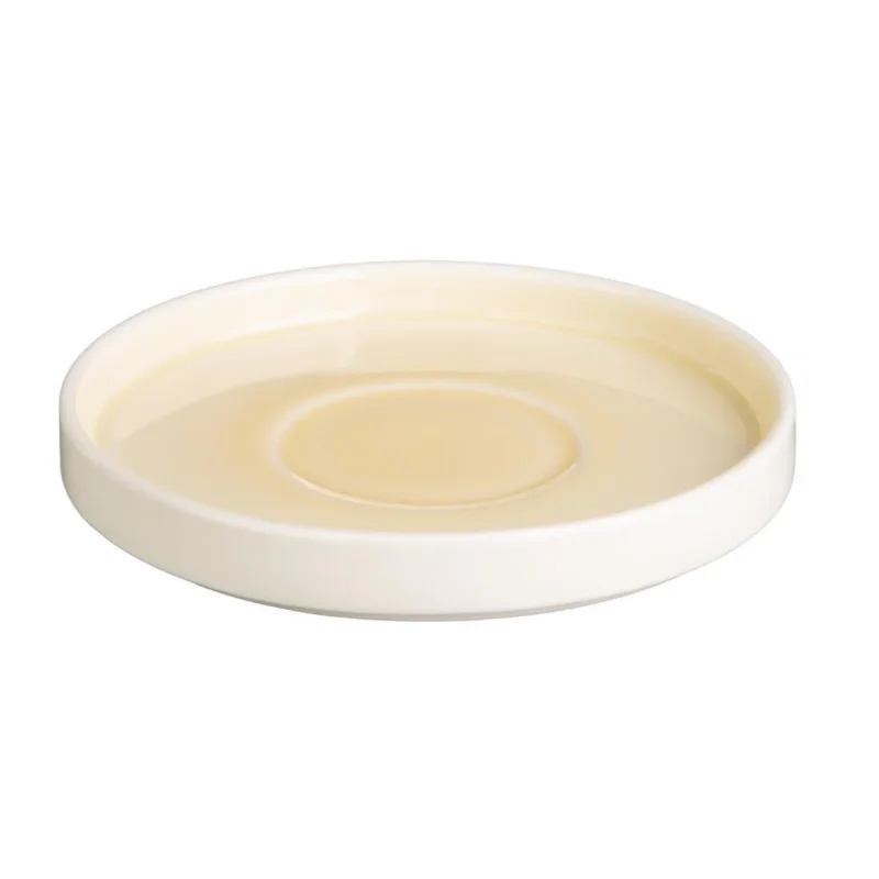 Soucoupes Olympia Fondant jaunes 152mm (lot de 6) Soldes