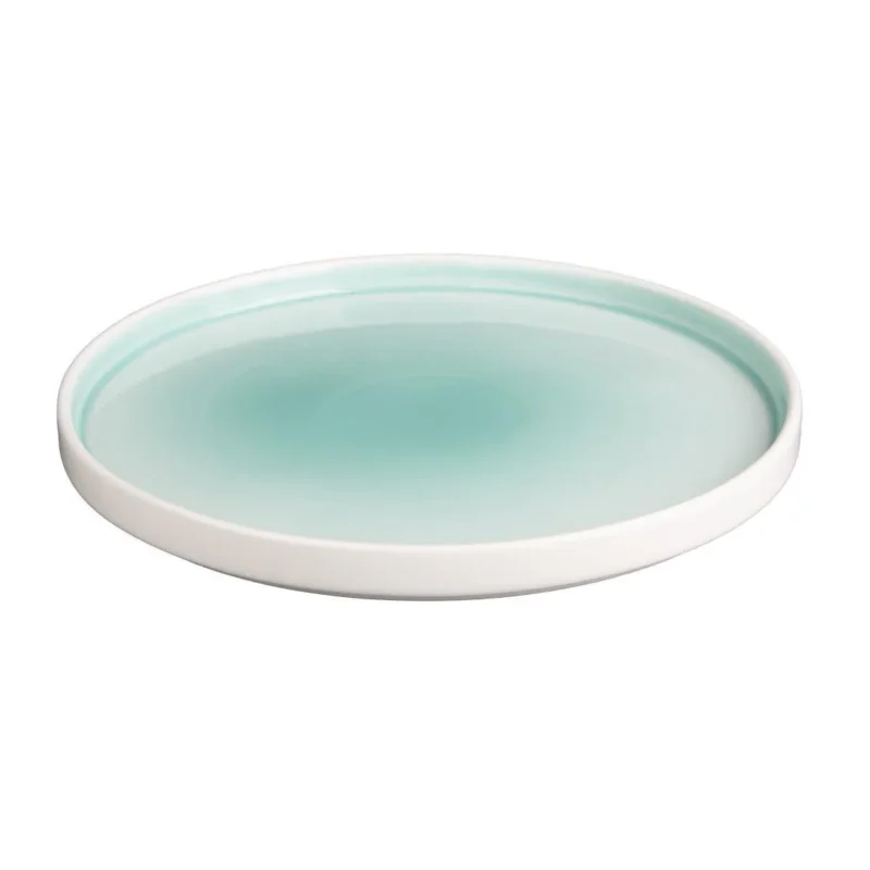 Assiettes Olympia Fondant vertes 270mm (lot de 4) Affaire À Saisir