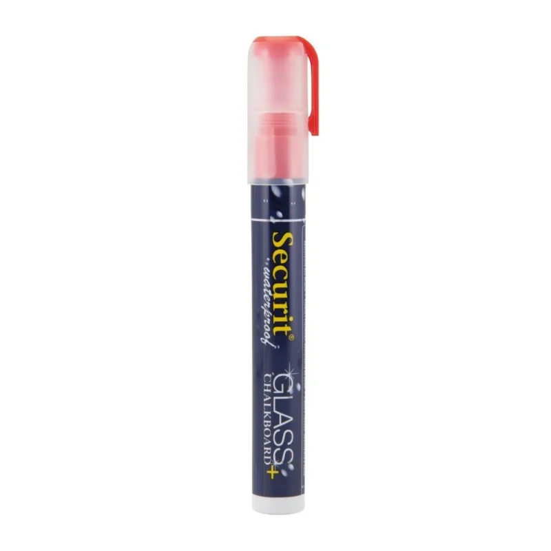 Marqueur craie waterproof Securit (verre+ ardoise) pointe 2-6mm rouge Commande En Gros