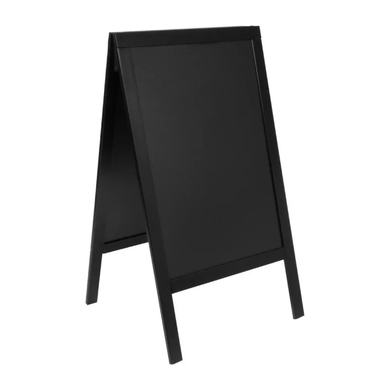 Prix Bas Grand panneau de trottoir Duplo Securit noir