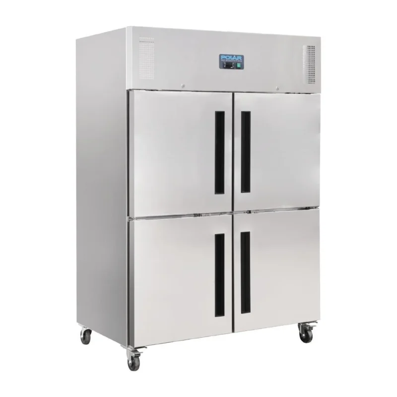 Armoire réfrigérée positive double 2 portillons GN 2/1 Polar Série G Produit De Marque