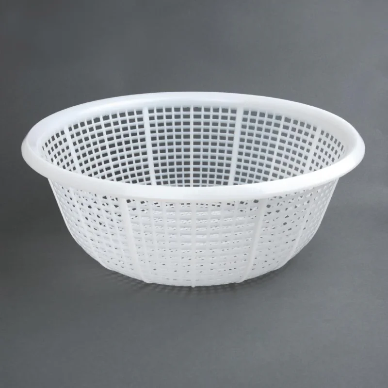 Bon Marché Passoire ronde blanche Vogue 375mm