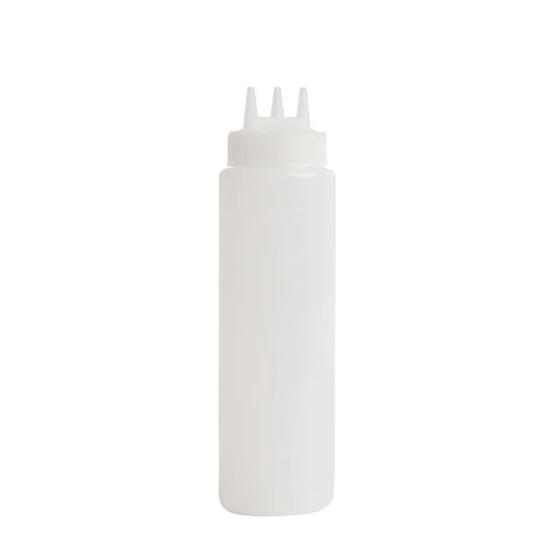 Nouveauté Bouteille souple transparente 3 embouts Vogue 681ml
