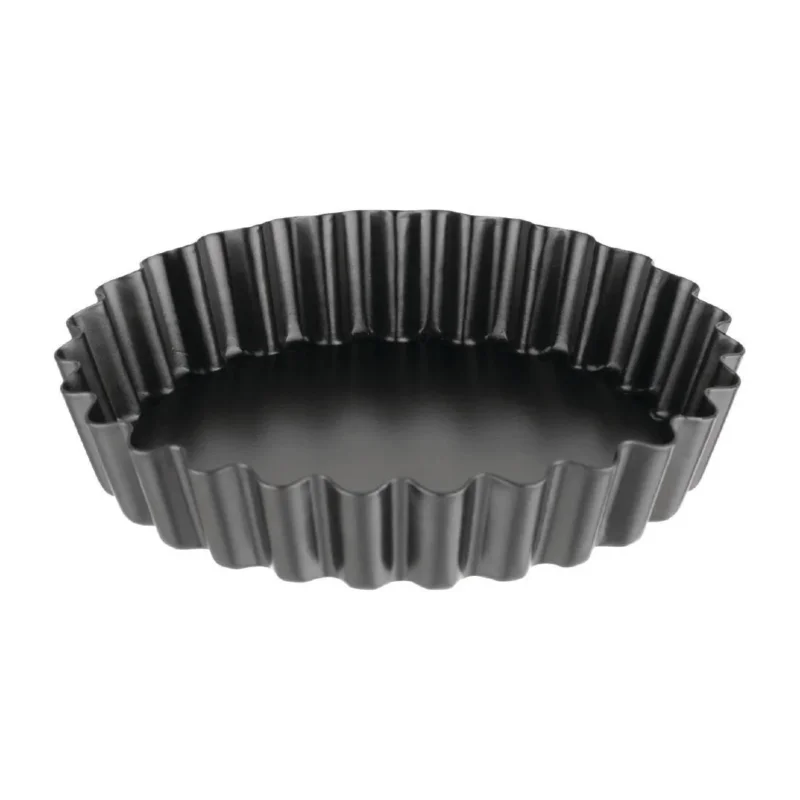 Moule à tartelette cannelé antiadhésif avec fond amovible Vogue 10 cm (x3) Prix Bas