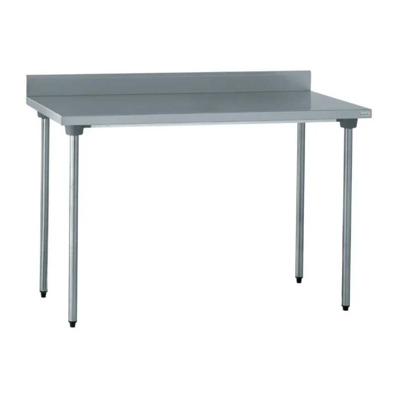 Dernier Modèle Table de préparation inox avec dosseret Tournus 1200mm