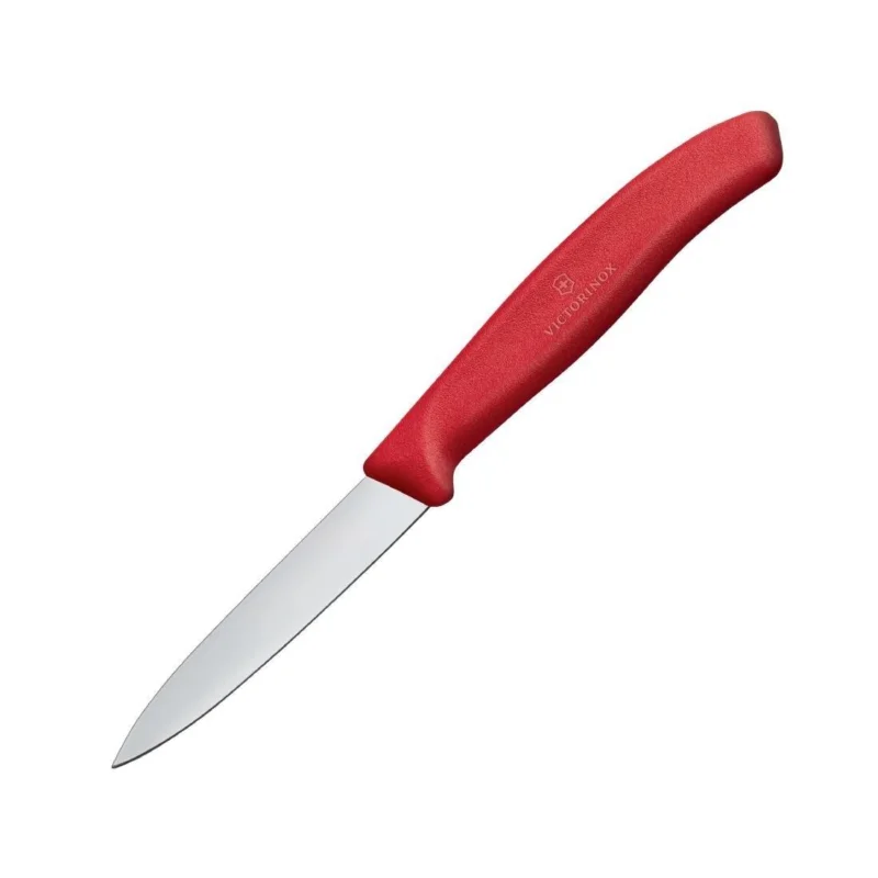 Dernière Chance Couteau d'office pointu Victorinox 8cm rouge