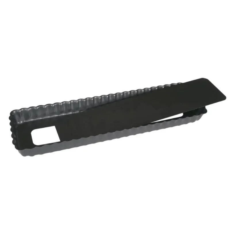 Moule à tarte rectangulaire antiadhésif avec fond amovible De Buyer 36cm Prix Cassé