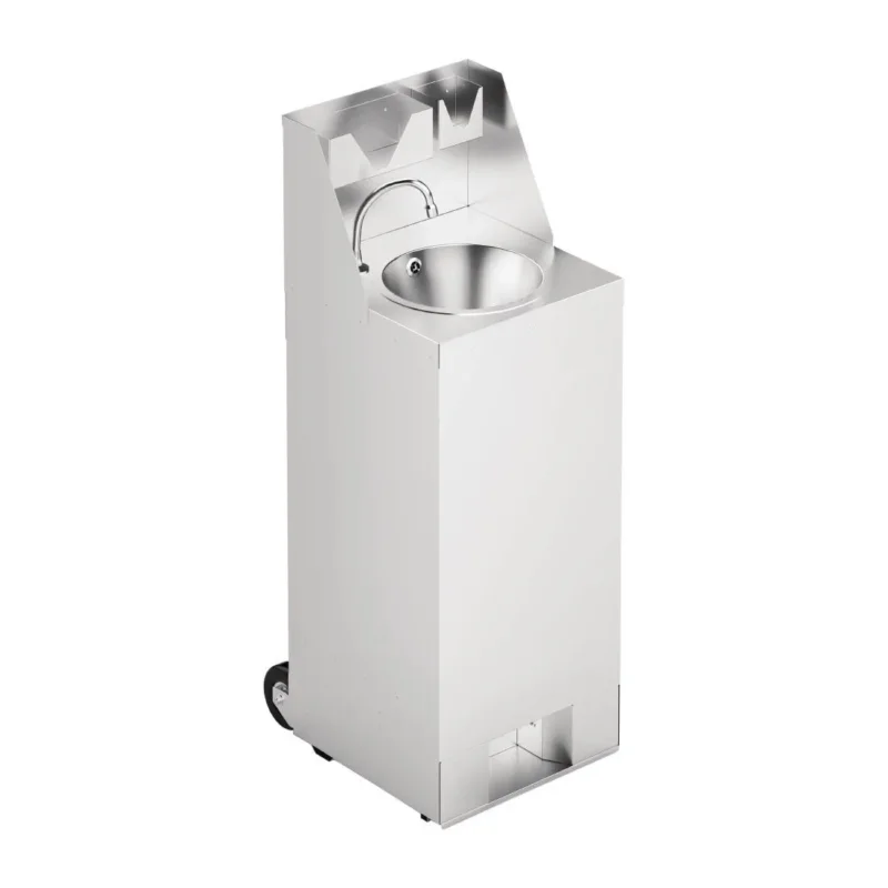 Dernier Modèle Station de lavage des mains mobile avec crédence IMC 10L