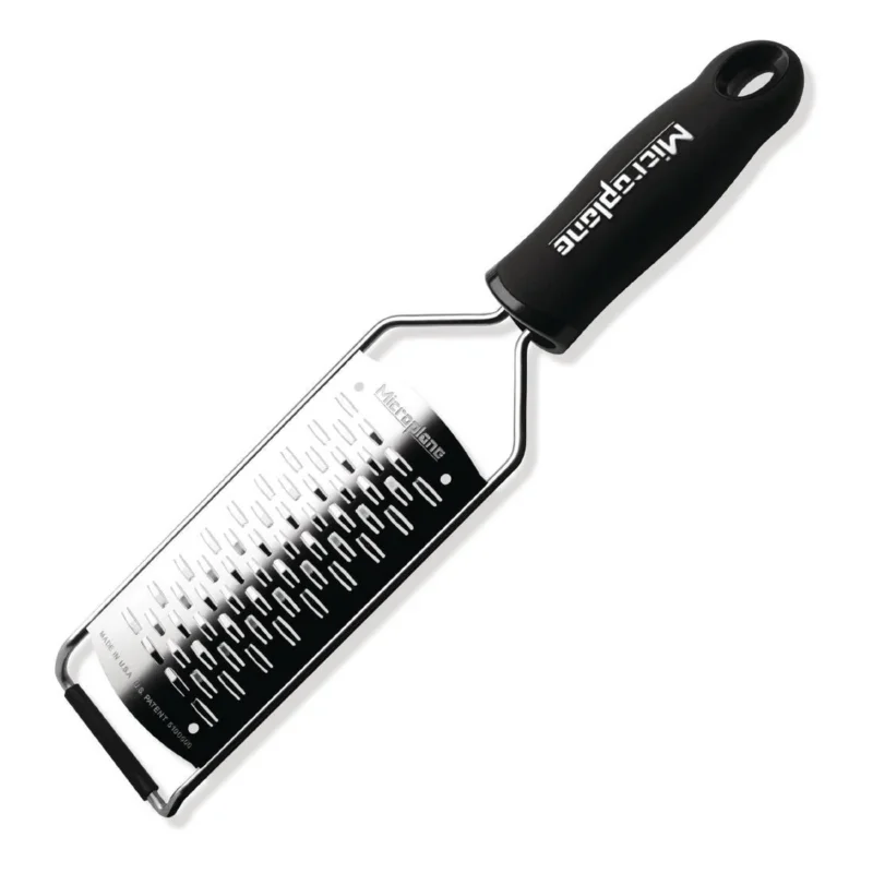 Commander Maintenant Râpe lame double tranchant Microplane Gourmet noire