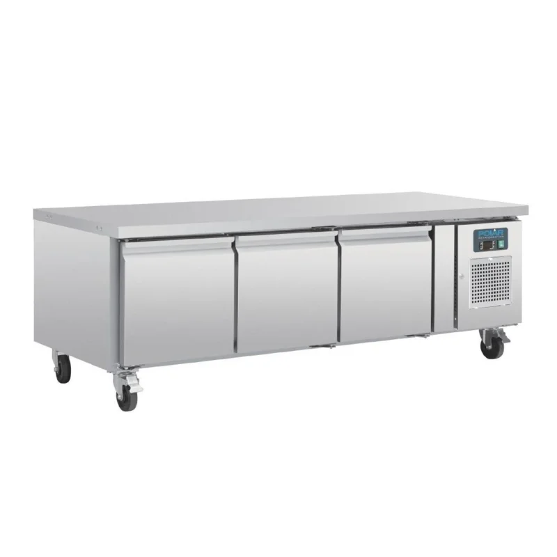 Soubassement réfrigéré positif GN 1/1 Polar Série U 3 portes Petit Prix