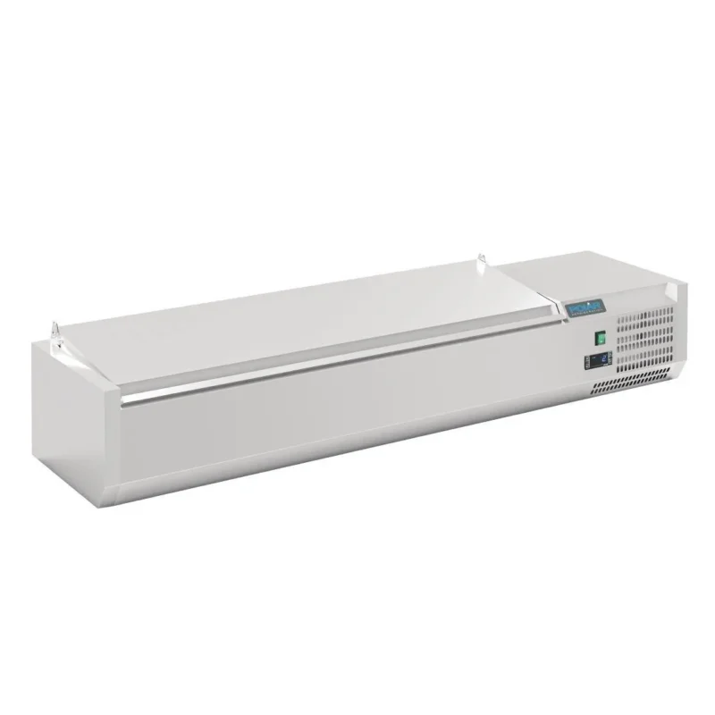 Meilleur Prix Saladette à poser avec couvercle Polar Série G 6x GN 1/4