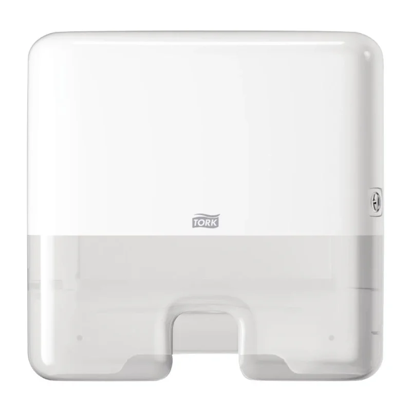 Nouveauté Distributeur mini pour essuie-mains interfoliés Tork blanc