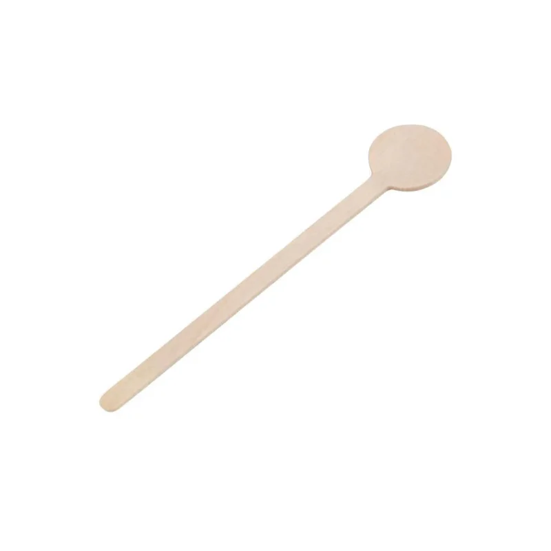 Dernière Chance Agitateurs à cocktail biodégradables en bois Fiesta Compostable 100mm (Lot de 100)