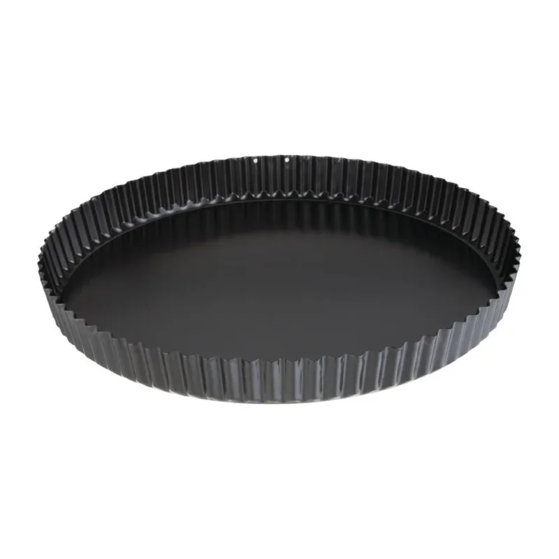 Meilleur Prix Moule à tarte antiadhésif avec fond mobile Vogue 30 cm