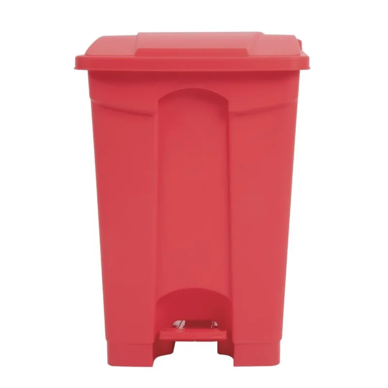 Prix Choc Poubelle de cuisine à pédale Jantex rouge 45L