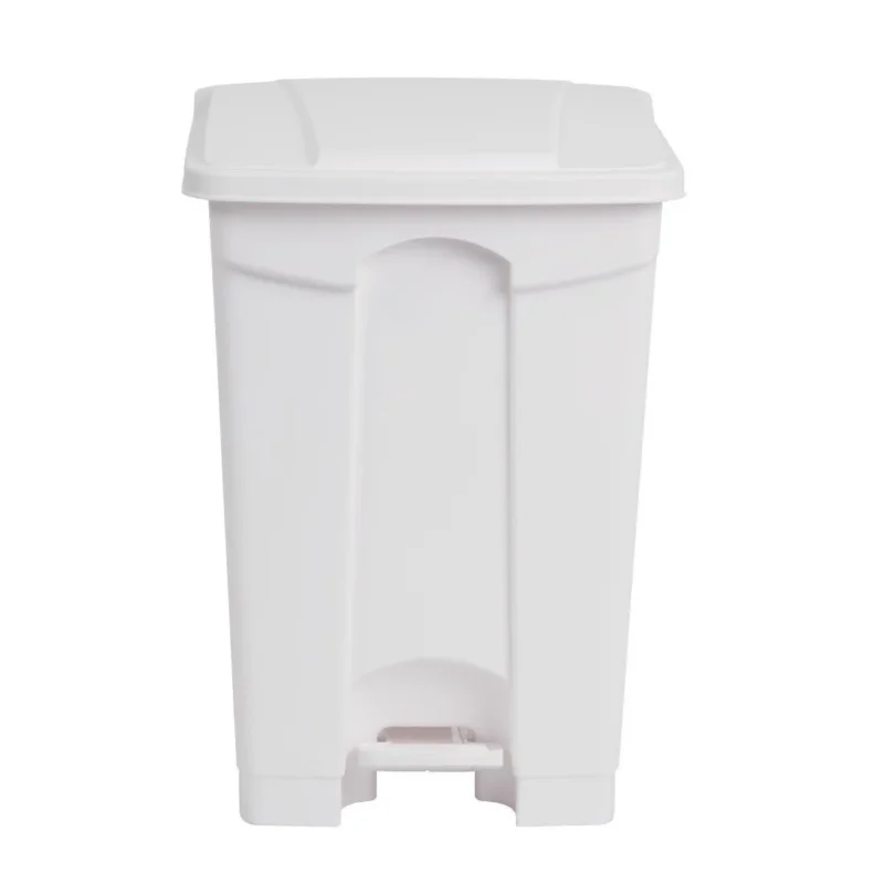 Dernière Chance Poubelle de cuisine à pédale Jantex blanche 45L