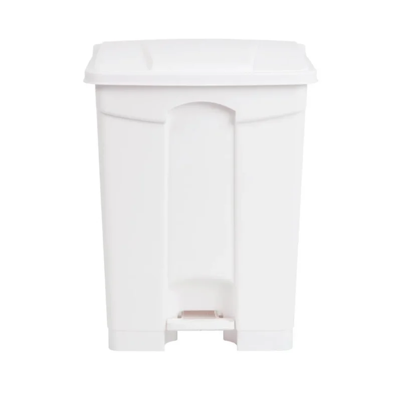 Nouvelle Collection Poubelle de cuisine à pédale Jantex blanche 65L