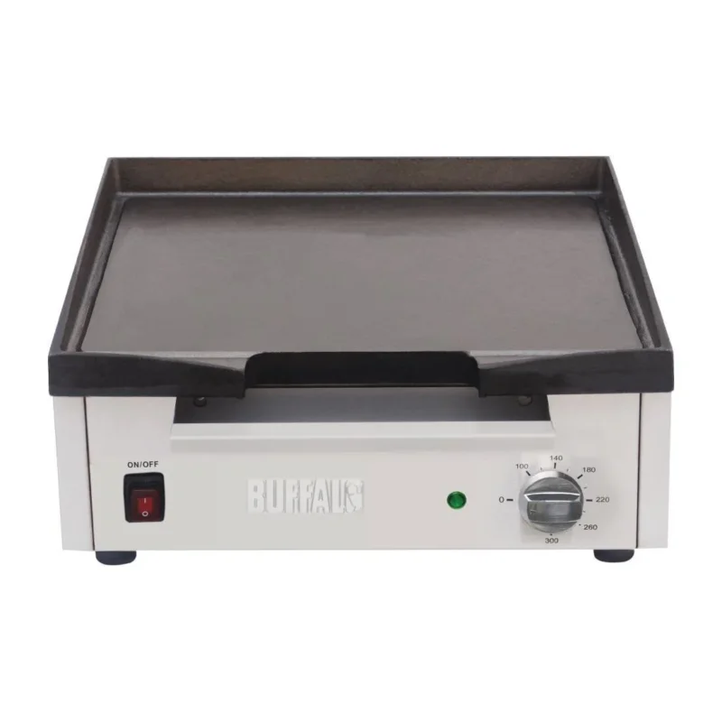 Plaque de cuisson électrique de comptoir Buffalo - 385x280mm Prix Choc