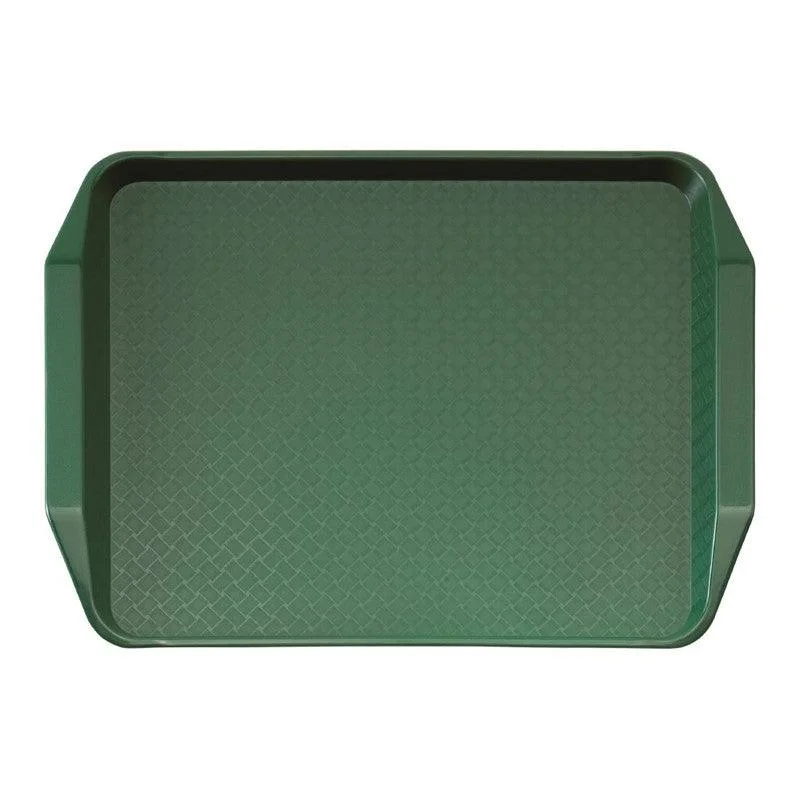 Produit De Marque Plateau rectangulaire avec poignées en polypropylène Fast Food Cambro vert 43 cm