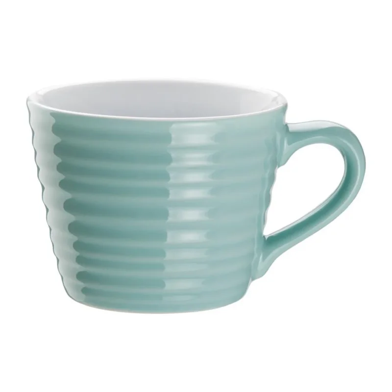 Certifié Mugs Aroma Olympia vert d'eau 230 ml (lot de 6)