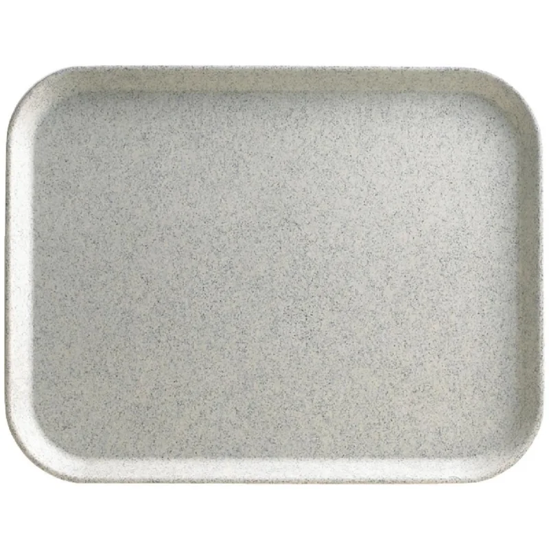 Dernier Modèle Plateau en polyester Versalite Cambro gris moucheté 457mm