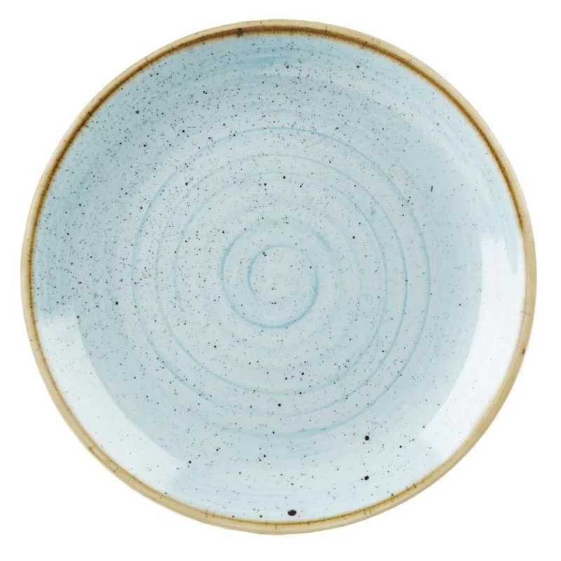 Paiement Sécurisé Assiettes rondes Churchill Stonecast Duck Egg Blue 200mm (Lot de 12)