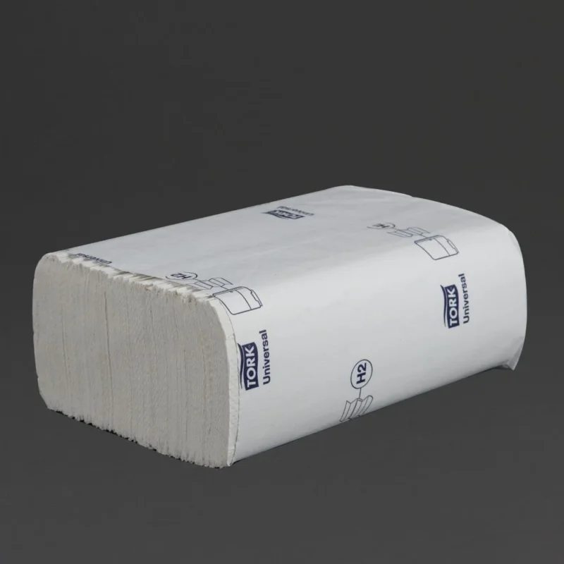 Essuie-mains 1 pli pliage en Z Tork blanc (lot de 12) Expédition Rapide