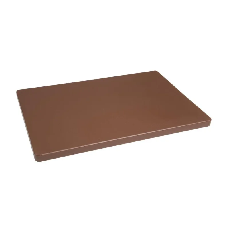 Planche à découper standard épaisse basse densité Hygiplas marron Bon Marché