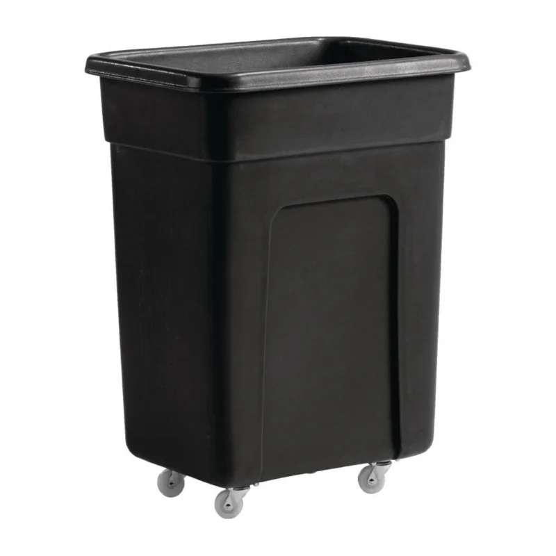 Petit chariot en polyéthylène noir Offre Limitée