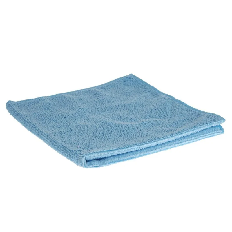 Chiffons microfibres Jantex bleus (Lot de 5) Commande En Gros