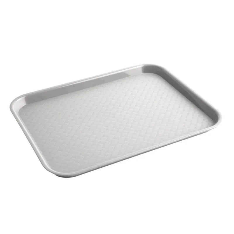 Solde Plateau fast food en plastique Olympia Kristallon gris