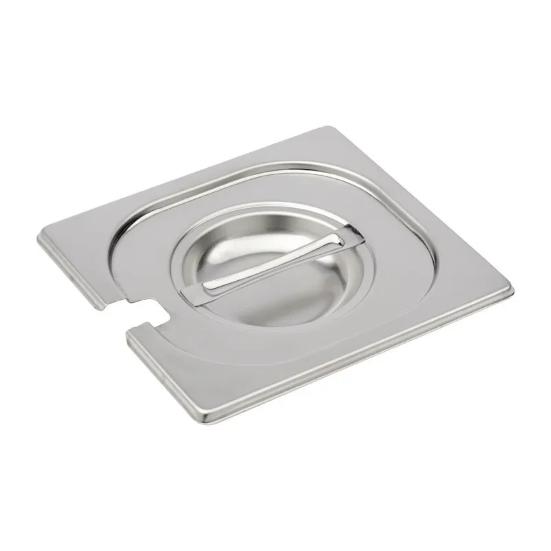 Couvercle inox avec encoche GN 1/6 Gastro M Top Vente