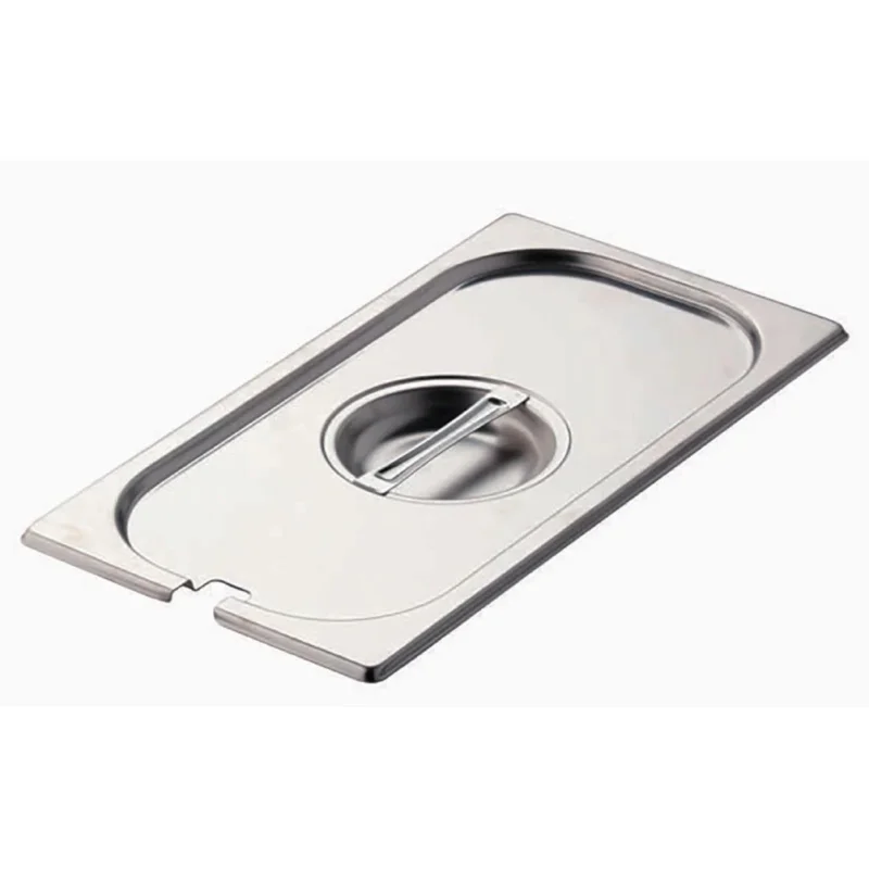 Couvercle inox avec encoche GN 1/3 Gastro M Super Prix