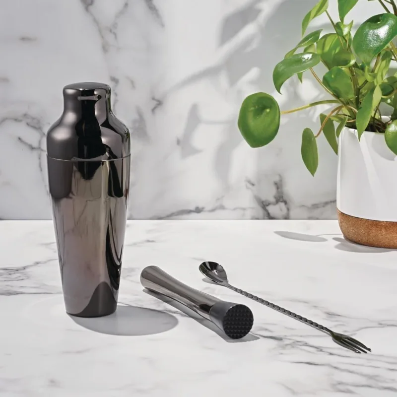 Pilon inox bout en silicone Olympia plaqué titane Dernier Modèle