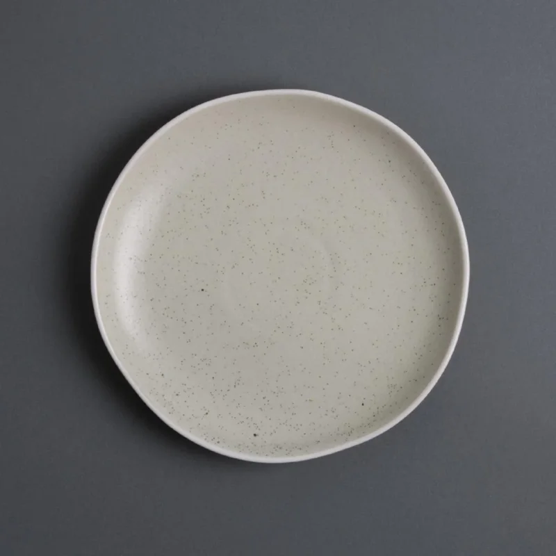 Usine Directe Assiettes plates sable Chia Olympia 20,5 cm (x6)