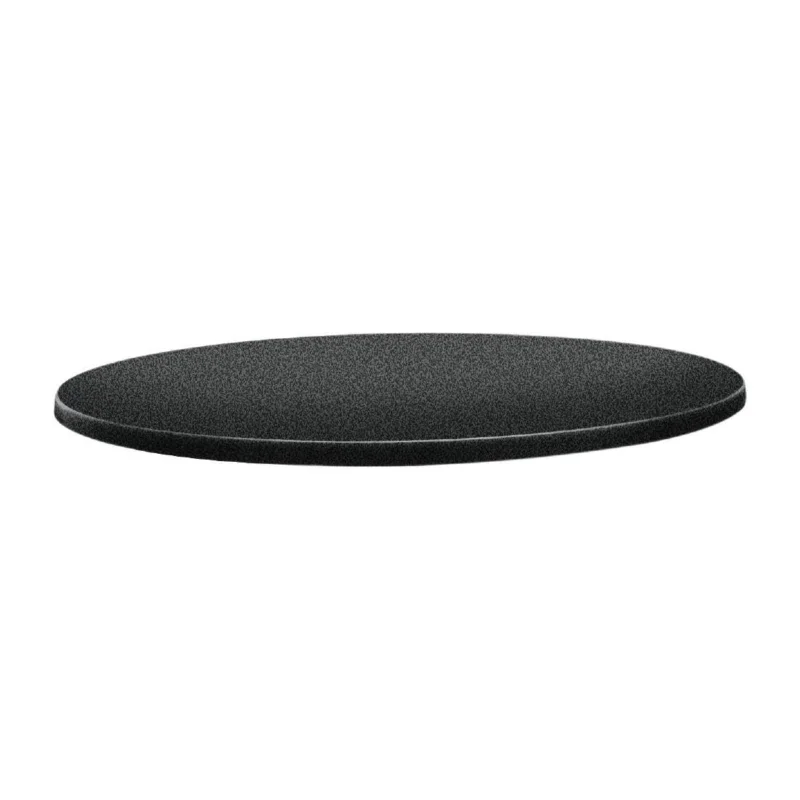 Commande En Gros Plateau de table rond Topalit Classic Line 70cm anthracite