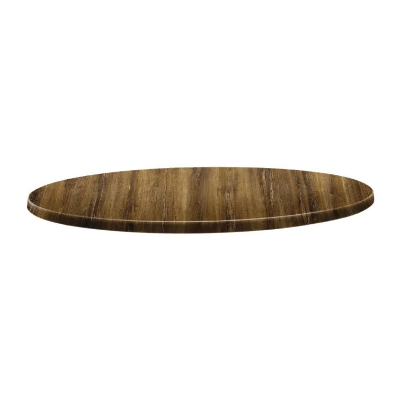Plateau de table rond Topalit Classic Line 80cm atacama cherry Produit De Marque