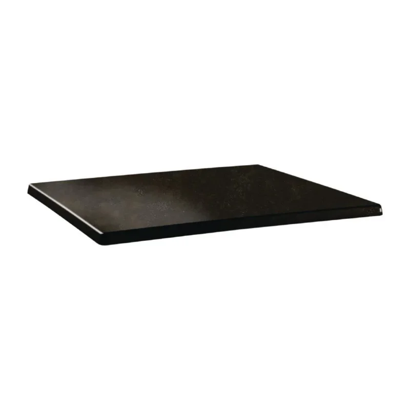 Vente Flash Plateau de table rectangulaire Topalit Classic Line 110x70cm cyprus metal