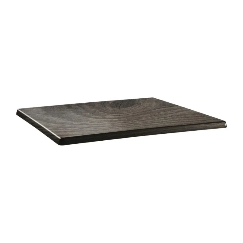Acheter Direct Plateau de table rectangulaire Topalit Classic Line 120x80cm timber