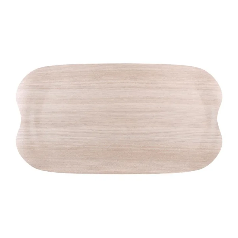 Plateau de service Roltex Wave 43x23cm bois clair veiné Prix Bas