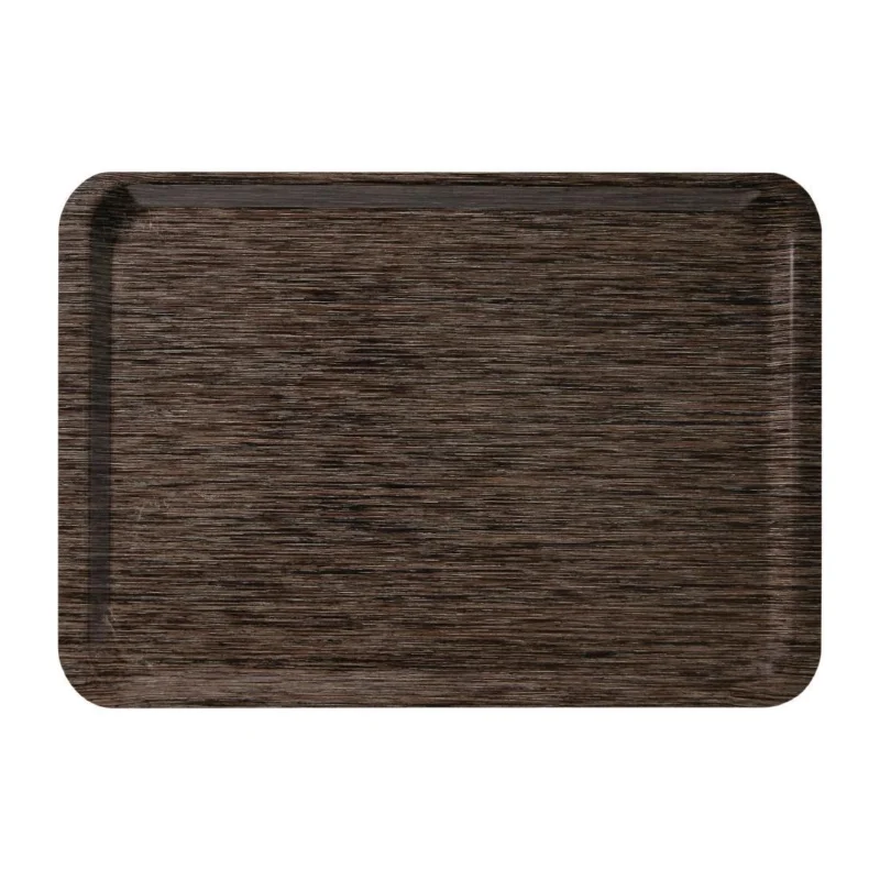 Jusqu’à Épuisement Des Stocks Plateau de service en mélamine Roltex Euronorme 530x370mm wengé