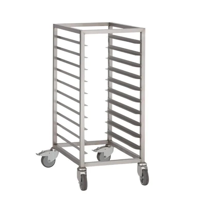 Offre Spéciale Chariot à glissières inox Gastro M GN 1/1 10 niveaux