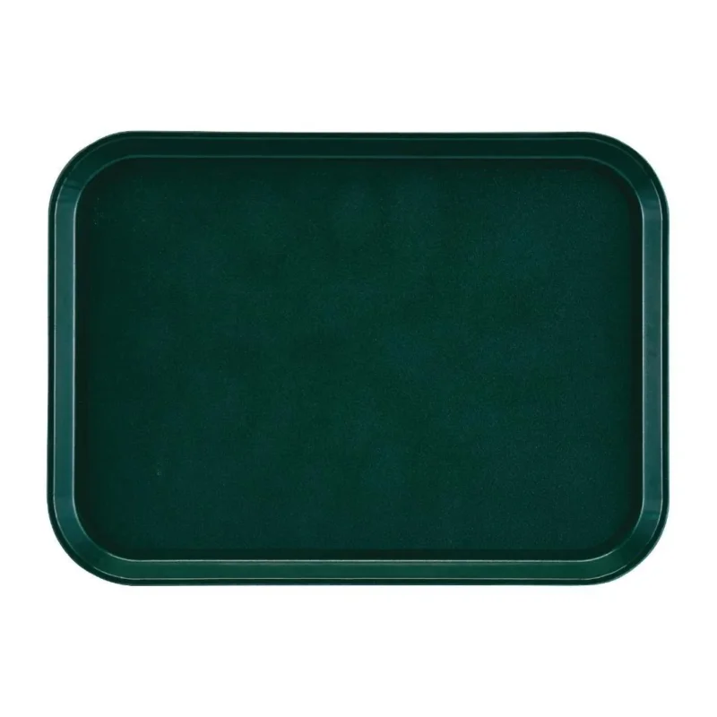Solde Plateau antidérapant rectangulaire en fibre de verre Cambro EpicTread vert 415 mm