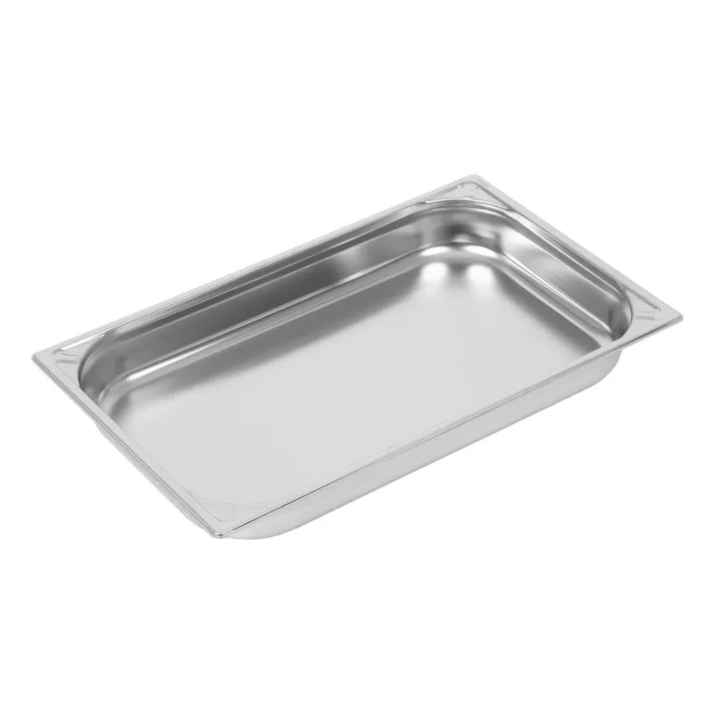 Bac inox 18/10 GN 1/1 professionnel Vogue 65mm Retour Gratuit