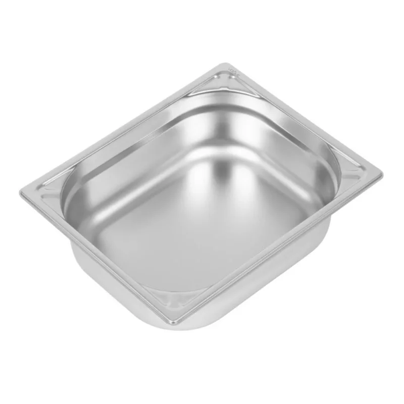 Pas Cher Bac inox 18/10 GN 1/2 professionnel Vogue 100mm