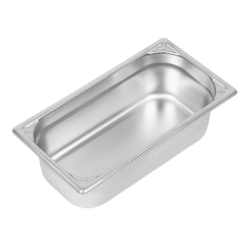 Bac inox 18/10 GN 1/3 professionnel Vogue 100mm Promotion Saisonnière